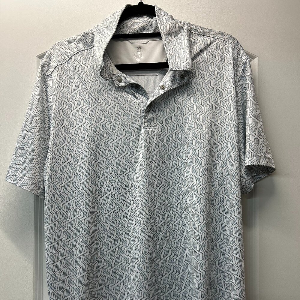 Cutter & Buck Stretch Recycled Mens Polo